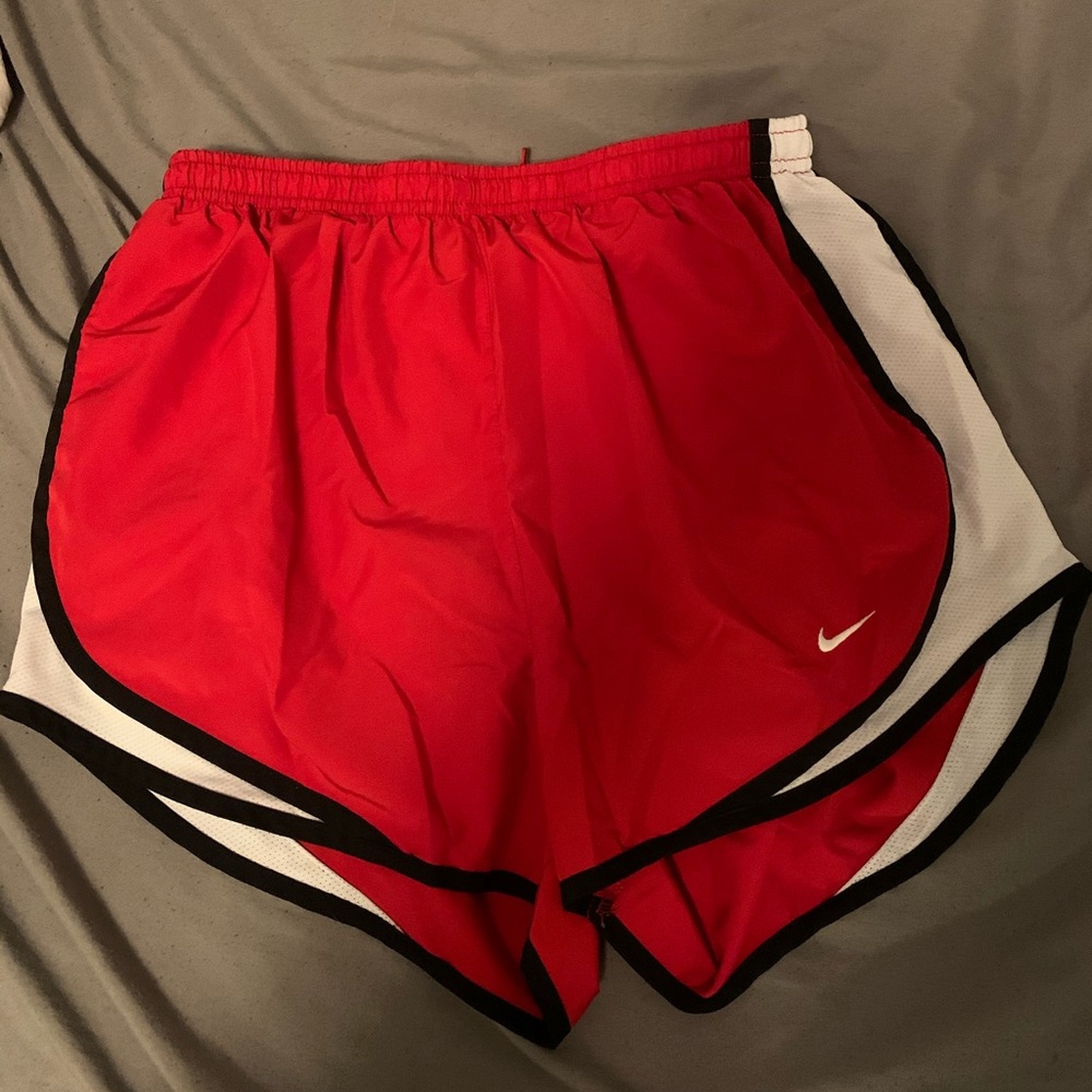Nike Red Dri-Fit Running Shorts